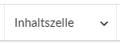 Menüpunkt Inhaltszelle