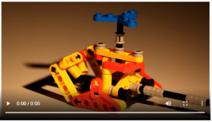 Screenshot des Testvideos Gizmo.mp4 eingebunden über EmbedVideo