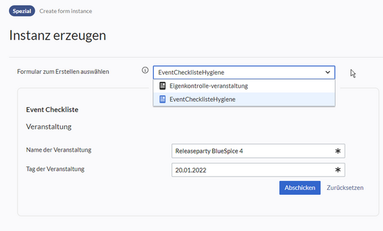 Checkliste erstellen