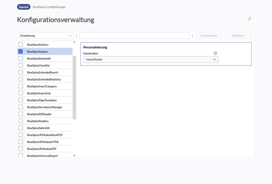 Konfigurationsverwaltung