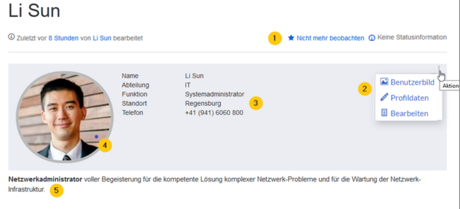 Profilinformation