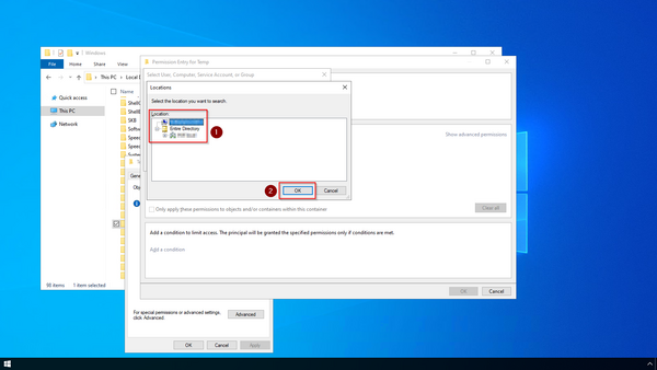 Windows file permissions 08