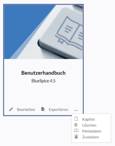 expanded "more actions" menu of a book