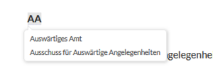 Begriff mit Begriffsdefinition.