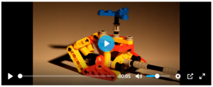 creenshot des Testvideos Gizmo.mp4 eingebunden über BlueSpicePlayer