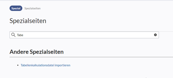 Excel-Datei importieren