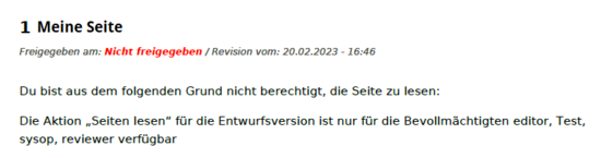 Berechtigungsfehler PDF Export