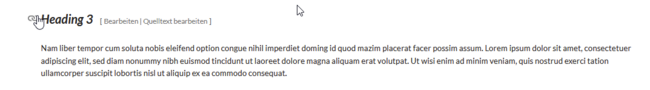 Screenshot Ankerlinks für eine Überschrift