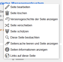 Kontextmenü verknüpfen